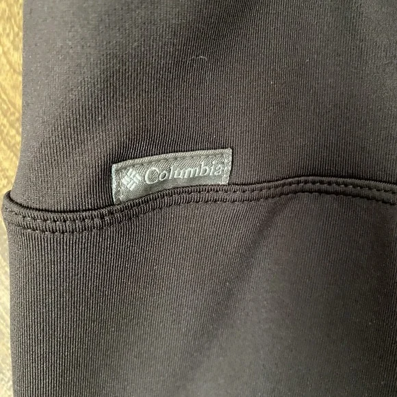 Columbia Large Brown Women's Cropped Ankle Pants Wide Straight Leg Activewear - Picture 3 of 9